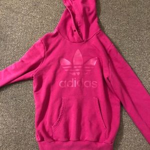 ADIDAS pink hoodie